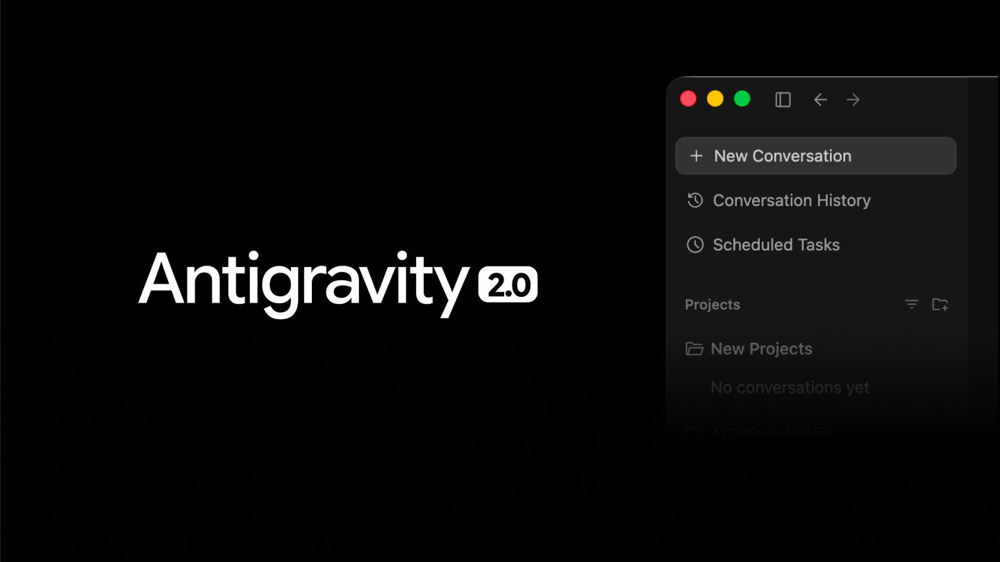 Image 1: Introducing Google Antigravity 2.0