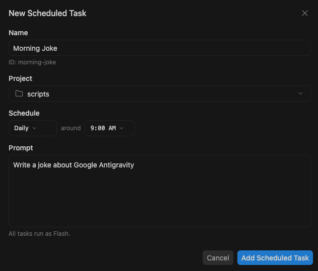 Image 3: Set recurring schedules or one-off timers using the /schedule command or Scheduled Tasks.